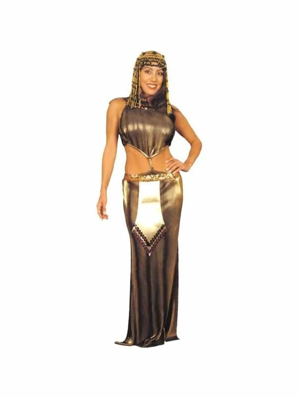 Charades Adult Pleated Cleopatra Costume Adult Costumes 3 Charades Adult Pleated Cleopatra Costume Adult Costumes