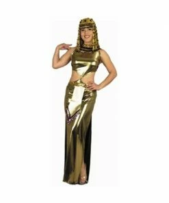 Charades Adult Gold Cleopatra Costume