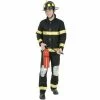 Charades Adult Costumes Adult Fireman Costume