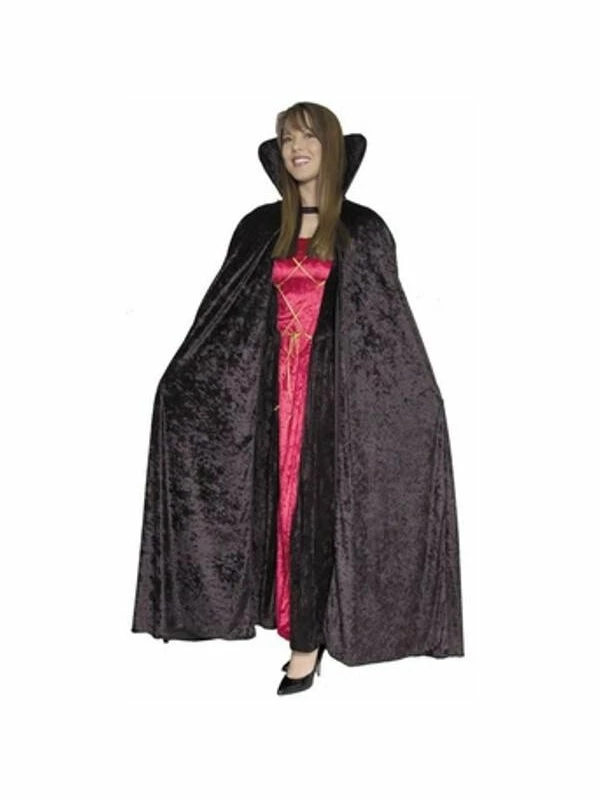 Charades Adult Women's Vampire Cape 3 Charades Adult Women's Vampire Cape