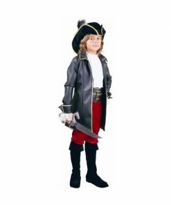 Charades Kids Costumes Child's Pirate Captain Costume
