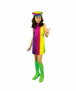 Charades Kids Costumes Child's 60's Go Go Girl Costume