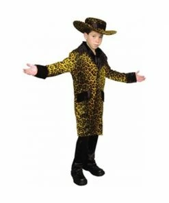 Charades Child Cheetah Pimp Suit Costume