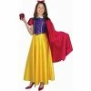 Charades Child's Snow White Costume W/Cape 1 Charades Child's Snow White Costume W/Cape