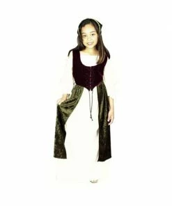 Charades Kids Costumes Child's Village Wench Costume