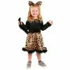 Charades Kids Costumes Baby Leopard Cat Dress Costume