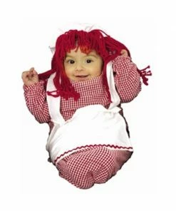 Charades Kids Costumes Baby Gingham Raggedy Costume
