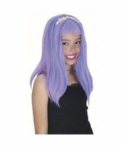 Pony Express Child's Lavender Fairy Wig Wigs
