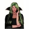 Pony Express Wigs Lime & Black Witch Wig