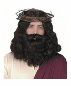 Fun World Wigs Adult Jesus Wig & Beard Set
