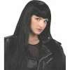 Fun World Wigs Long Black Costume Wig