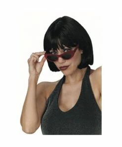 Fun World Wigs Adult Black Short Bob Wig