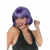 Fun World Wigs Adult Purple Short Bob Wig