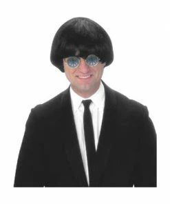 Fun World Wigs Adult 60's Black Beatles Costume Wig