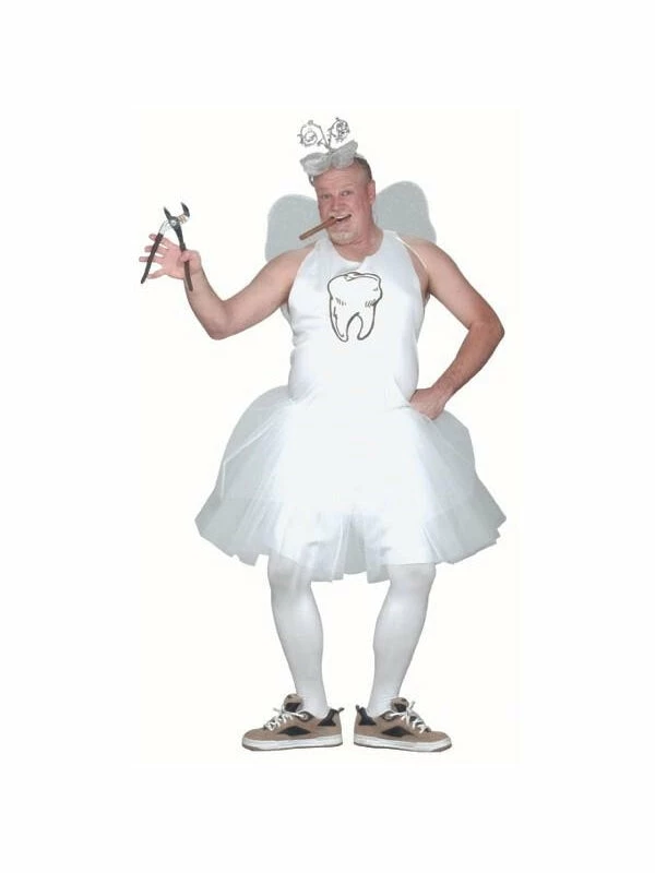 Fun World Adult Plus Size Male Tooth Fairy Costume 3 Fun World Adult Plus Size Male Tooth Fairy Costume
