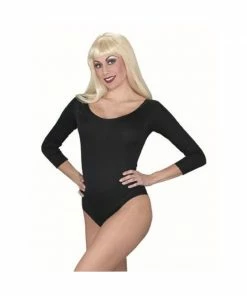 Fun World Adult Costumes Adult Black Bodysuit