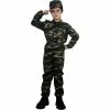 Charades Child GI Fatigue Costume Child 10-12 Year Old 1 Charades Child GI Fatigue Costume Child 10-12 Year Old