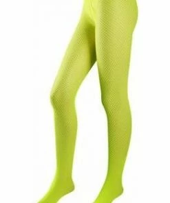 Brands On Sale Accessory Kits Lime Lycra Fishnet Pantyhose