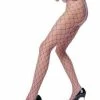 Music Legs Black Fence Net Pantyhose