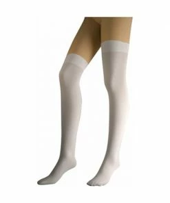 Be Wicked Adult White Thigh High Stockings