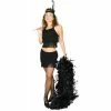 Underwraps Adult Costumes Adult Black Sexy Flapper Costume