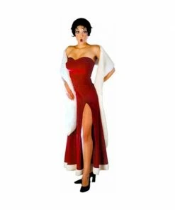 Cinema Secrets Adult Betty Boop Evening Gown Costume Adult Costumes