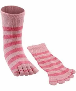 Brands On Sale Accessory Kits Two Tone Pink Toe Socks