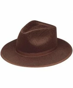 J Hat Brown Raider Hat