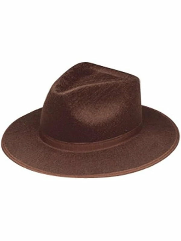 J Hat Brown Raider Hat 3 J Hat Brown Raider Hat
