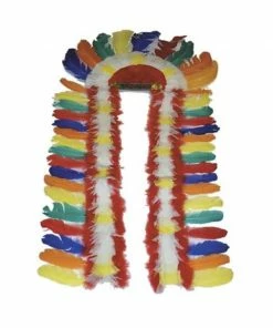 J Hat Indian Big Chief Feather Headdress Hats