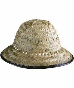 J Hat Hats Adult Safari Straw Pith Hat