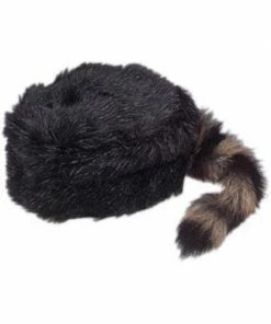 J Hat Child Coonskin Hat With Real Tail Hats