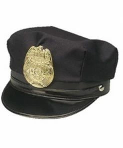 J Hat Police Hat With Badge Hats