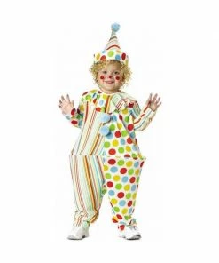 Exclusive Toddler Hooped Clown Costume