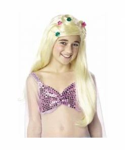 California Costume Co. Childs Little Mermaid Costume Wig Wigs