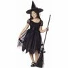 California Costume Co. Kids Costumes Child's Enchanted Black Witch Costume