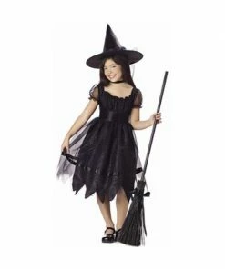 California Costume Co. Kids Costumes Child's Enchanted Black Witch Costume