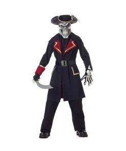 California Costume Co. Child's Captain Scurvy Skull Pirate Costume Kids Costumes