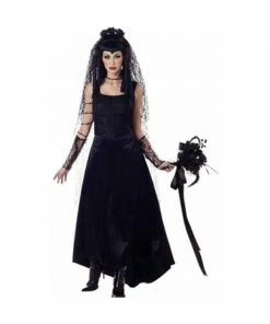 California Costume Co. Adult Gothic Bride Costume Adult Costumes