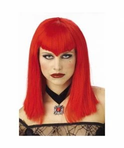 California Costume Co. Wigs Adult Red Vampiress Wig