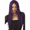 California Costume Co. Wigs Adult Twisted Long Purple & Black Wig