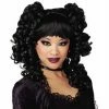 California Costume Co. Black Goth Curls Wig