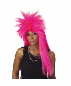 California Costume Co. Wigs Pink Punk Mullet Wig