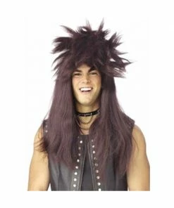 California Costume Co. Wigs Brown Punk Mullet Wig