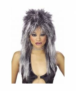 California Costume Co. Women's Vibe Silver Shimmer Wig