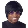 California Costume Co. Wigs Men's 60's Style Black Mod Wig