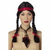 California Costume Co. Women's Indian Wig W/ Band Wigs