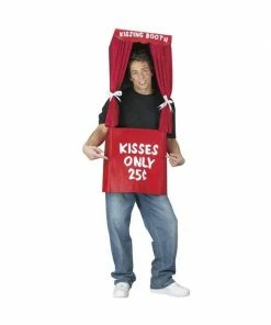 Fun World Adult Costumes Adult Kissing Booth Costume