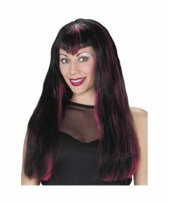 Fun World Wigs Adult Vampire Streak Wig