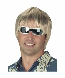 Fun World Adult Blonde Surfer Dude Wig